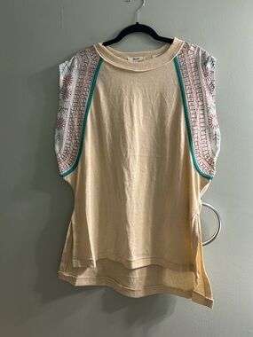 NWT Blue velvet bohemian top free people style